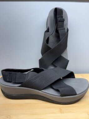 Clarks Cloudsteppers Step Cali Cove Wedge Sandals – Comfortable Wedge Sandals